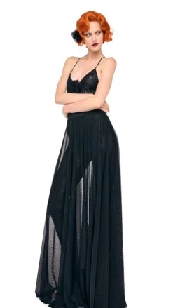 FLARED SKIRT TO FLOOR -Norma Kamali 5 14 25res25nk00638 f94406c2 6922 4202 adf2 54d540185417