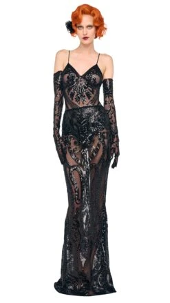 SLIP BODYSUIT WITH BANDS -Norma Kamali 5 14 25res25nk01700 6dbc1603 7730 421e a103 e6b9983450fc