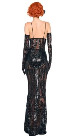 SLIP BODYSUIT WITH BANDS -Norma Kamali 5 14 25res25nk01707 ef6a2eca 3029 45c2 844b 2fc592dc867a