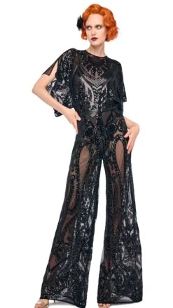 REVERSE OBIE JUMPSUIT 12 REVERSE OBIE JUMPSUIT -Norma Kamali 5 14 25res25nk02508