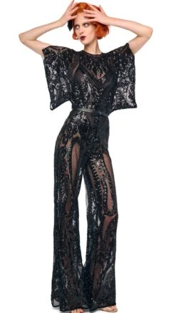 REVERSE OBIE JUMPSUIT 13 REVERSE OBIE JUMPSUIT -Norma Kamali 5 14 25res25nk02509