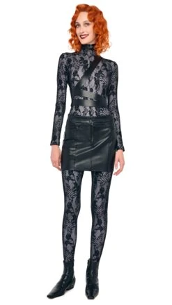 STRAIGHT JEAN MINI SKIRT