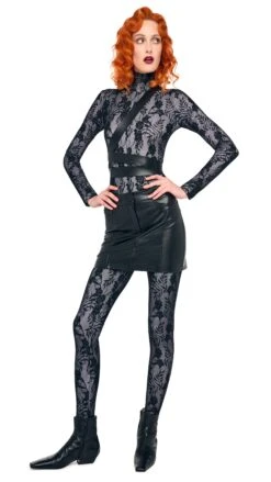 STRAIGHT JEAN MINI SKIRT -Norma Kamali 5 14 25res25nk02745