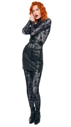 STRAIGHT JEAN MINI SKIRT -Norma Kamali 5 14 25res25nk02761