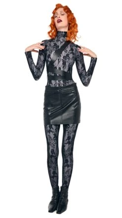 STRAIGHT JEAN MINI SKIRT -Norma Kamali 5 14 25res25nk02762