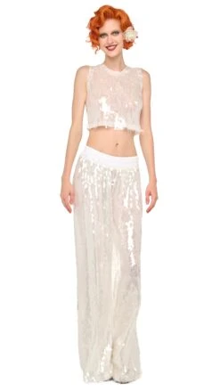 SLEEVELESS CROPPED TOP