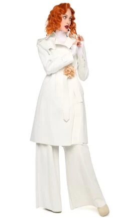 DOUBLE BREASTED TRENCH 14 DOUBLE BREASTED TRENCH -Norma Kamali 5 14 25res25nk05838