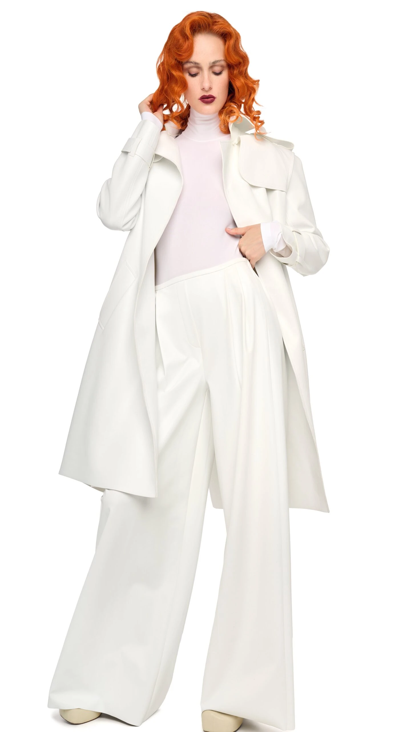 DOUBLE BREASTED TRENCH 8 DOUBLE BREASTED TRENCH - Image 8