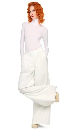 LONG SLEEVE TURTLE BODYSUIT 12 LONG SLEEVE TURTLE BODYSUIT -Norma Kamali 5 14 25res25nk05953