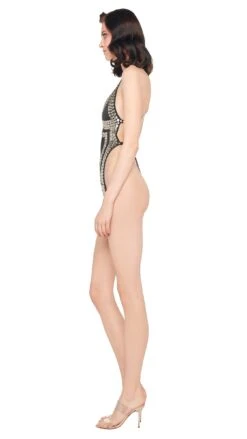 SWIM HEAVY STUD THONG SLIP MIO 9 SWIM HEAVY STUD THONG SLIP MIO -Norma Kamali 5 15 24 nk 13674