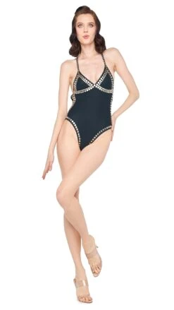 Norma Kamali STUD SLIP MIO