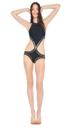 SWIM GUNMETAL STUD CHUCK