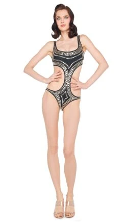 Norma Kamali ALL OVER STUD JORGE