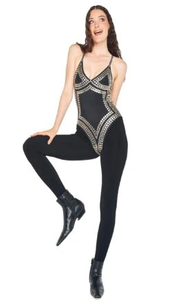 SWIM ALL OVER STUD SLIP MIO 26 SWIM ALL OVER STUD SLIP MIO -Norma Kamali 5 15 24 nk 14280