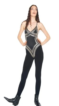 SWIM ALL OVER STUD SLIP MIO 27 SWIM ALL OVER STUD SLIP MIO -Norma Kamali 5 15 24 nk 14285