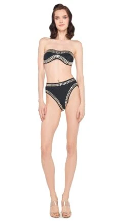 SWIM ALL OVER STUD SUNGLASS BRA