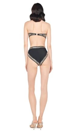 SWIM ALL OVER STUD SUNGLASS BRA 9 SWIM ALL OVER STUD SUNGLASS BRA -Norma Kamali 5 15 24 nk 14319