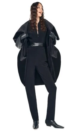 SHAWL COLLAR COAT REVERSIBLE -Norma Kamali 5 15 24nk07167