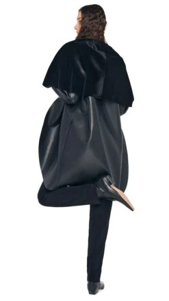 SHAWL COLLAR COAT REVERSIBLE -Norma Kamali 5 15 24nk07202