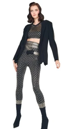 STUD WIDE BELT XL -Norma Kamali 5 15 24nk07536