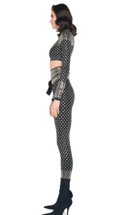 STUD WIDE BELT XL -Norma Kamali 5 15 24nk07557