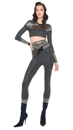 STUD WIDE BELT XL -Norma Kamali 5 15 24nk07565