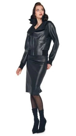 MINI MOTO JACKET 14 MINI MOTO JACKET -Norma Kamali 5 15 24nk08300