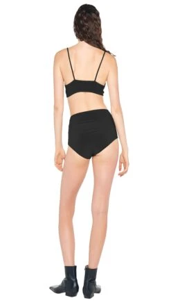 HIGH RISE BOY PANTY 17 HIGH RISE BOY PANTY -Norma Kamali 5 15 24nk13348 black