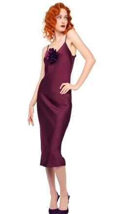 BIAS SLIP DRESS -Norma Kamali 5 15 25res25nk06849