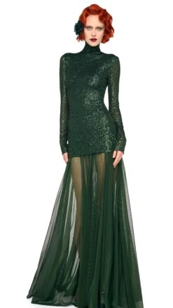 LONG SLEEVE SLIM FIT TURTLENECK PICKLEBALL DRESS 11 LONG SLEEVE SLIM FIT TURTLENECK PICKLEBALL DRESS -Norma Kamali 5 15 25res25nk08115 36205241 58c3 4116 8d95 fffc40746339