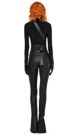 SPAT JEANS 6 SPAT JEANS -Norma Kamali 5 15 25res25nk08528 black