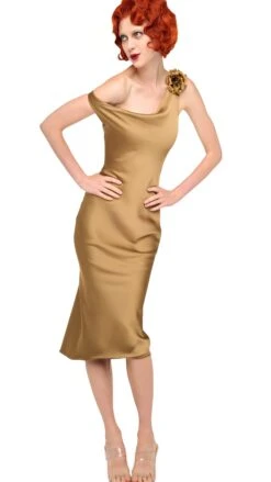 DROP SHOULDER MARIA DRESS 15 DROP SHOULDER MARIA DRESS -Norma Kamali 5 16 25res25nk11214