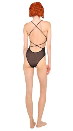 LOW BACK FARA SLIP BODYSUIT 8 LOW BACK FARA SLIP BODYSUIT -Norma Kamali 5 16 25res25nk14762