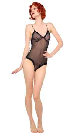 LOW BACK FARA SLIP BODYSUIT 10 LOW BACK FARA SLIP BODYSUIT -Norma Kamali 5 16 25res25nk14782