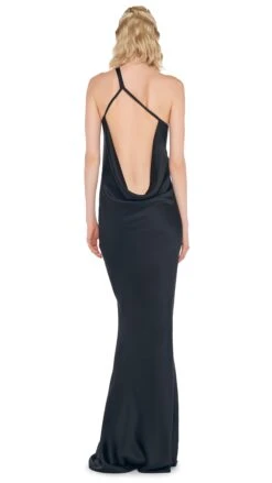 ONE SHOULDER BIAS GOWN -Norma Kamali 5 17 23nk14343