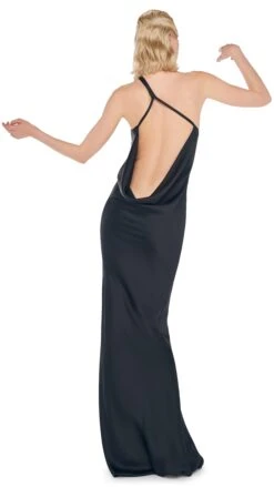ONE SHOULDER BIAS GOWN -Norma Kamali 5 17 23nk14353