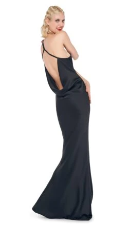 ONE SHOULDER BIAS GOWN -Norma Kamali 5 17 23nk14368