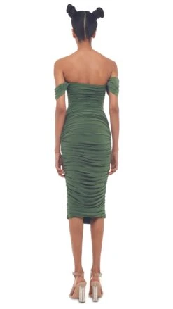 WALTER DRESS W/ WING SLEEVE -Norma Kamali 5 20 22nk15398