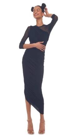 LONG SLEEVE DIANA GOWN -Norma Kamali 5 20 22nk18750