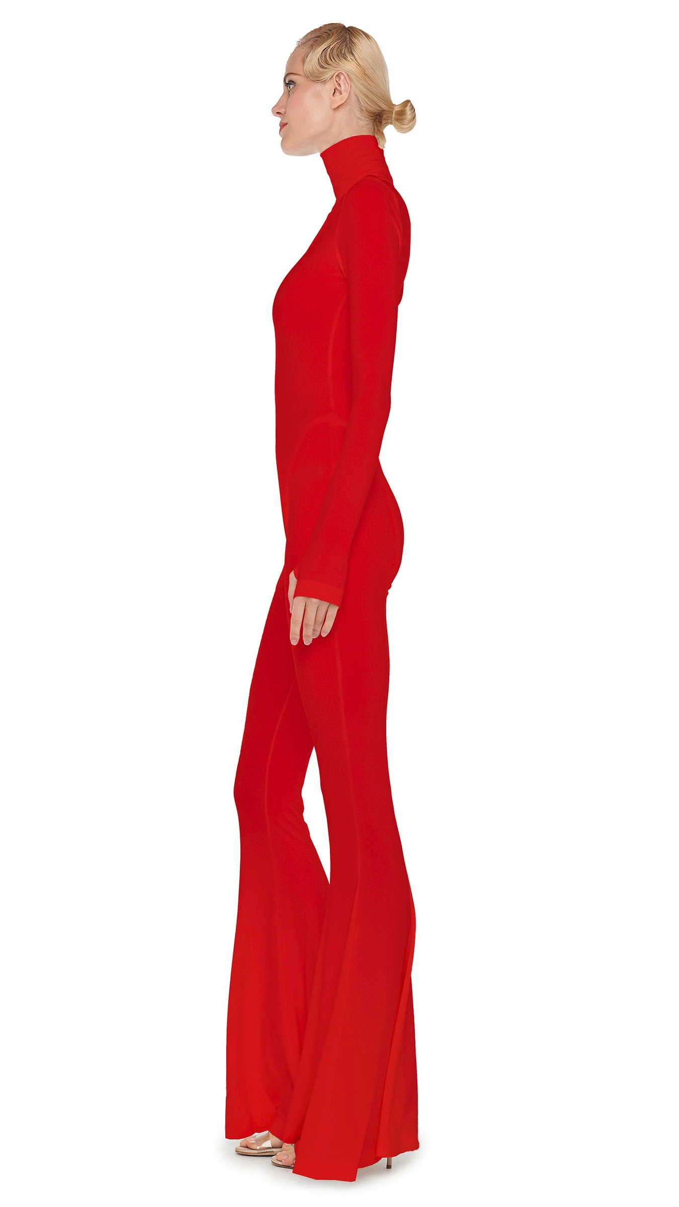 TURTLENECK FISHTAIL JUMPSUIT 2 TURTLENECK FISHTAIL JUMPSUIT - Image 2