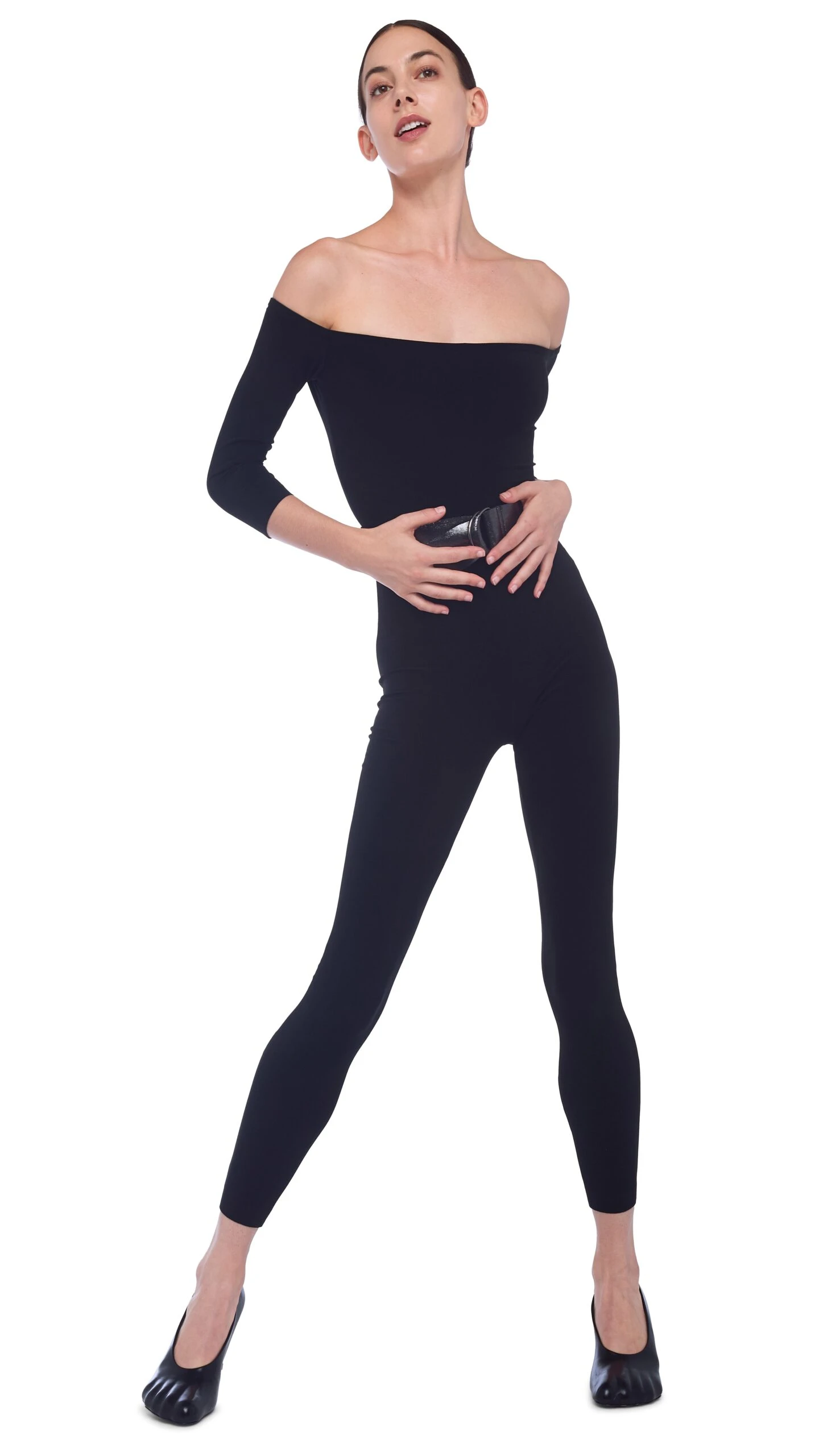 OFF SHOULDER CATSUIT 12 OFF SHOULDER CATSUIT - Image 12