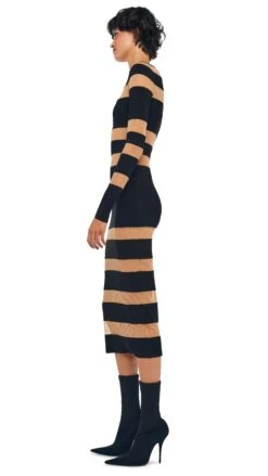SPLICED DRESS 9 SPLICED DRESS -Norma Kamali 8 27 24nk01038