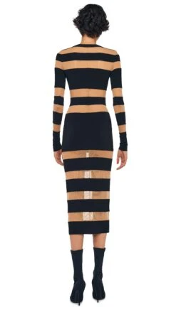 SPLICED DRESS 10 SPLICED DRESS -Norma Kamali 8 27 24nk01041