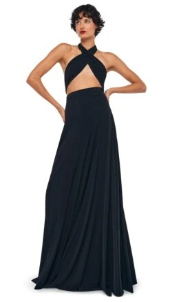 CONVERTIBLE GOWN -Norma Kamali 8 27 24nk02143