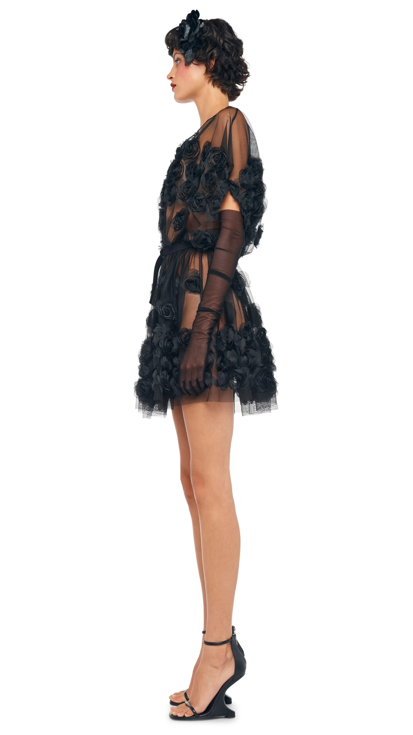 SUPER OS SLEEVELESS BF FLARED MINI DRESS 3 SUPER OS SLEEVELESS BF FLARED MINI DRESS - Image 3