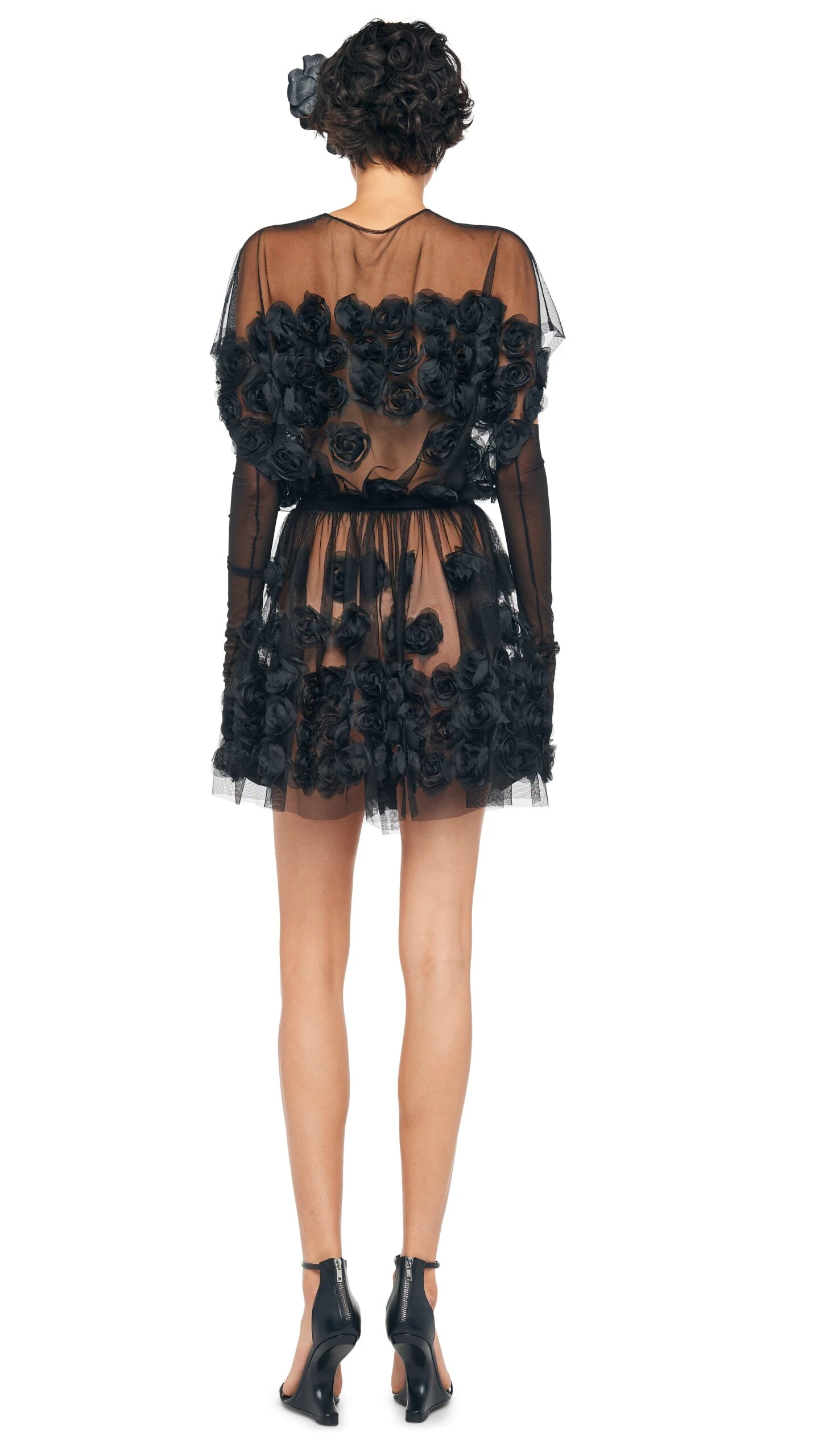 SUPER OS SLEEVELESS BF FLARED MINI DRESS 4 SUPER OS SLEEVELESS BF FLARED MINI DRESS - Image 4