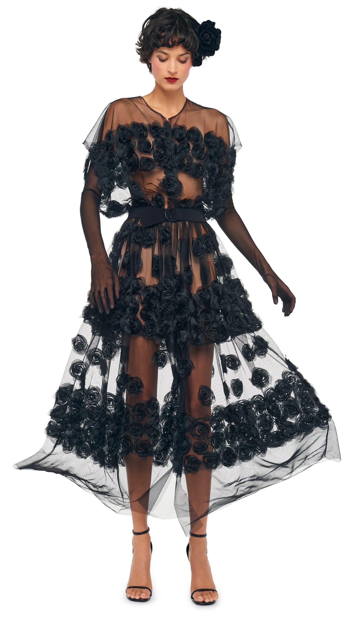 SUPER OS SLEEVELESS BF FLARED MIDCALF DRESS 1 SUPER OS SLEEVELESS BF FLARED MIDCALF DRESS