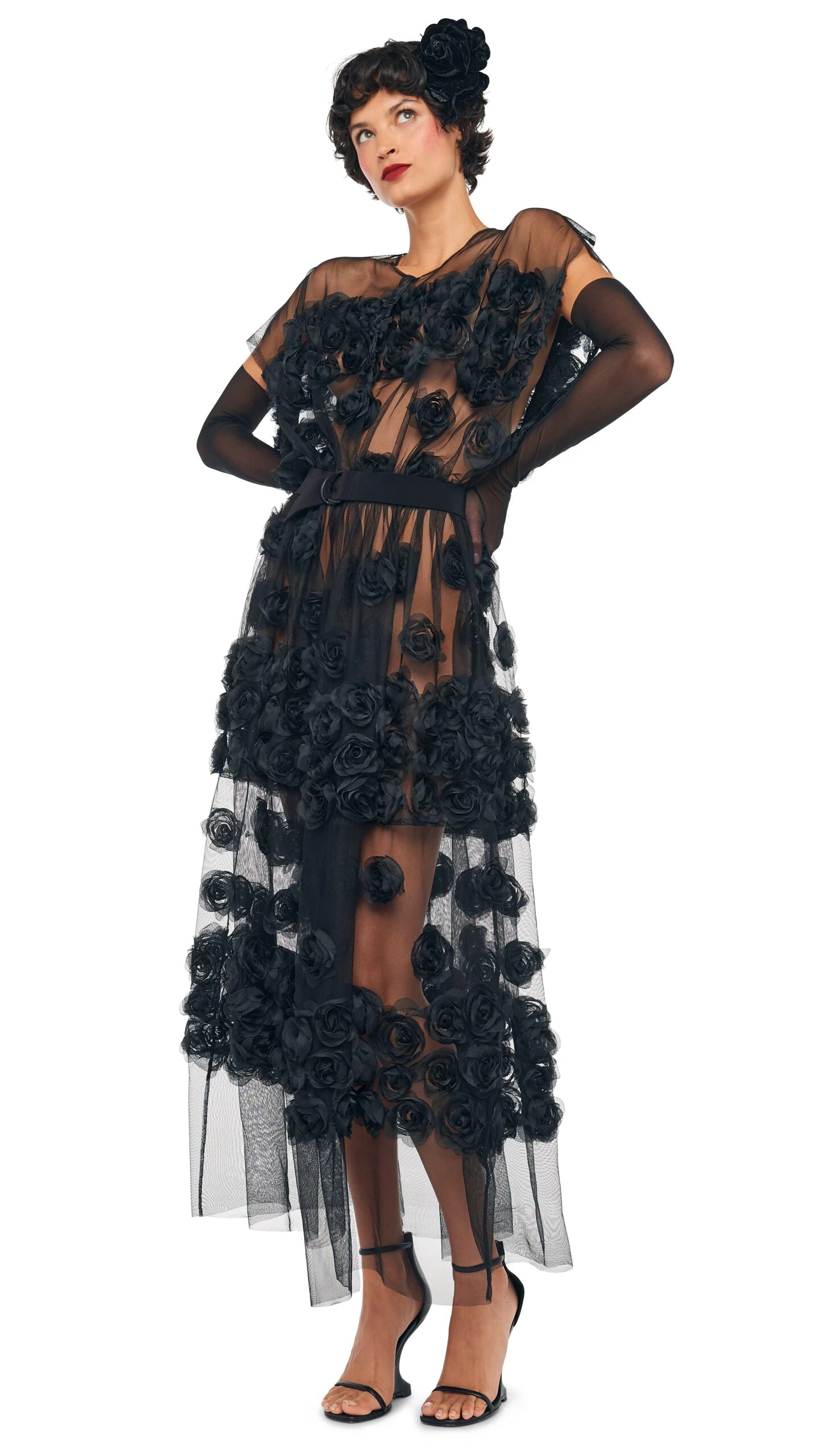 SUPER OS SLEEVELESS BF FLARED MIDCALF DRESS 6 SUPER OS SLEEVELESS BF FLARED MIDCALF DRESS - Image 6