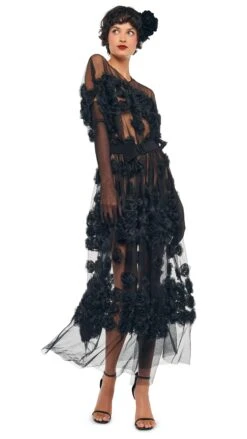 SUPER OS SLEEVELESS BF FLARED MIDCALF DRESS 16 SUPER OS SLEEVELESS BF FLARED MIDCALF DRESS -Norma Kamali 8 27 24nk03143