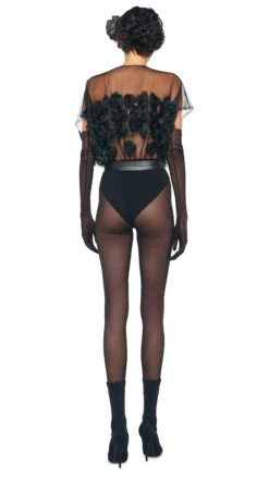 SUPER OS SLEEVELESS BF BODYSUIT -Norma Kamali 8 27 24nk03265